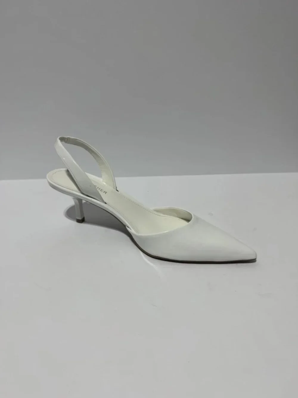 Marc Fisher Womens Iced Heels White Size 8.5 M